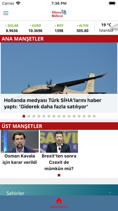 Dünya Bülteni Screenshot