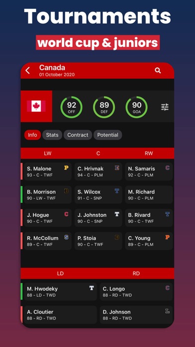 Hockey Legacy Manager 22 Screenshot