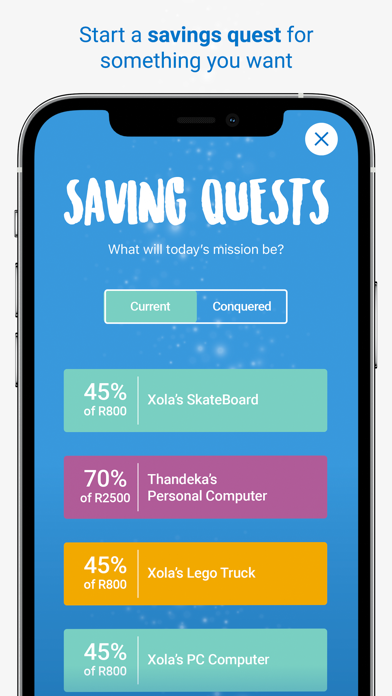 Sanlam Savings Jar Screenshot