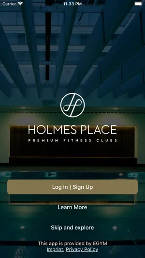 Holmes Place CH & AT screenshot 1