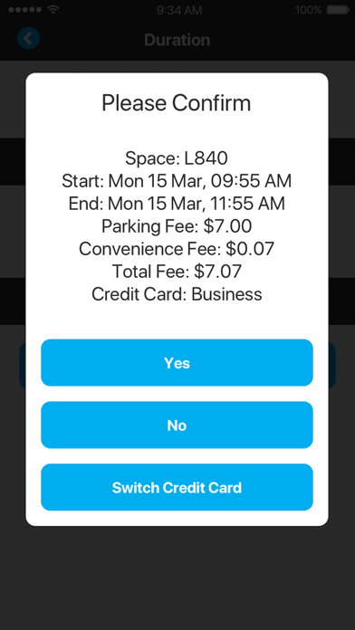 P$ Mobile Service Screenshot