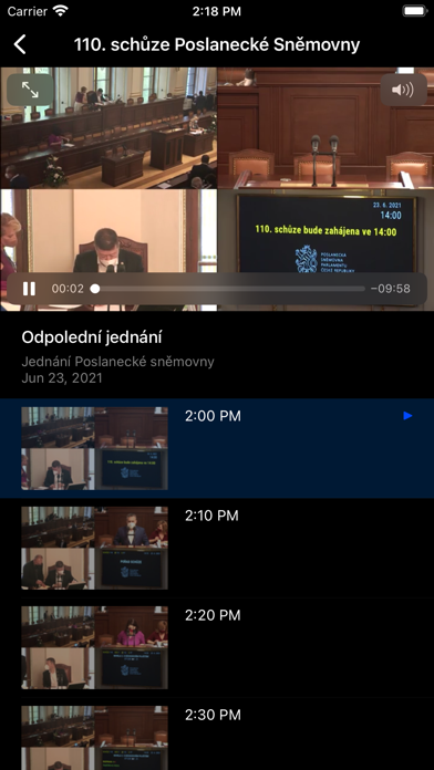 iSněmovna Screenshot