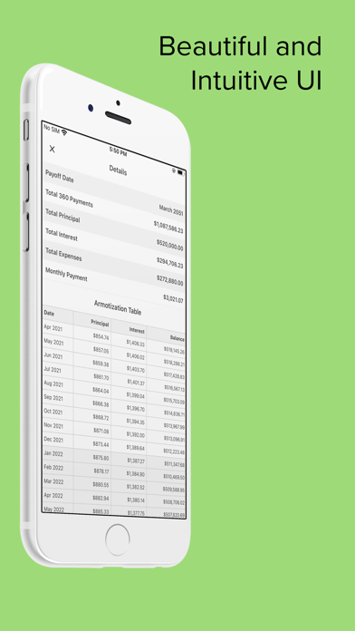 Mortgage Calculator Home Loan Screenshot