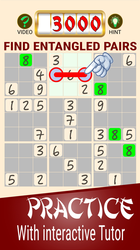 #2. Quantum Sudoku (iOS) 由: Michael Mueller