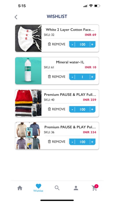 Storimart Buyer Ordering Screenshot