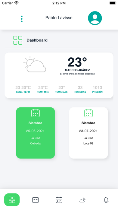 AgroHub Productor Screenshot