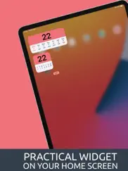 week numbers with widget ipad resimleri 1