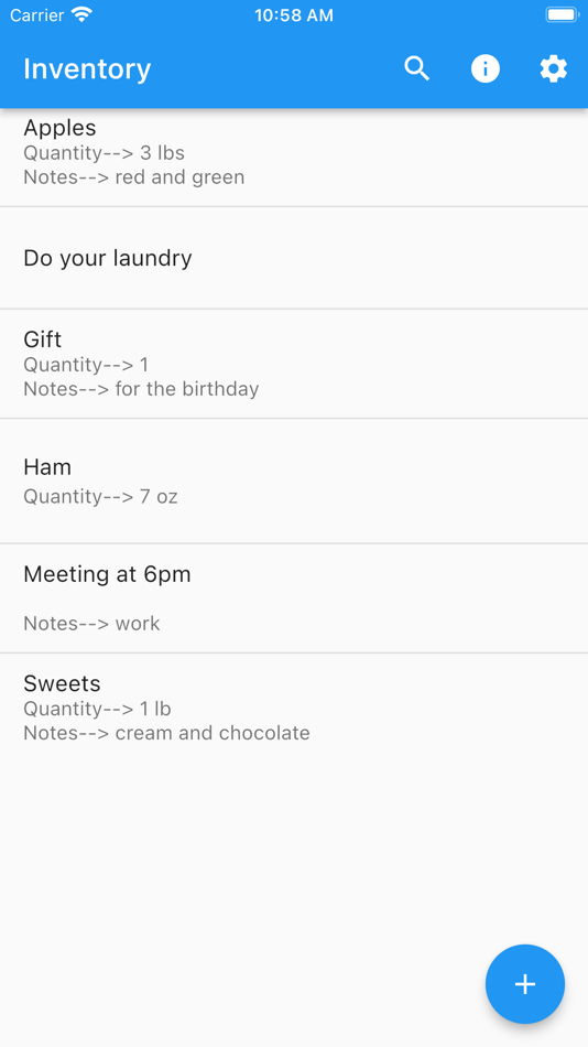 #1. Quick and easy inventory (iOS) 由: Manuel Ganino