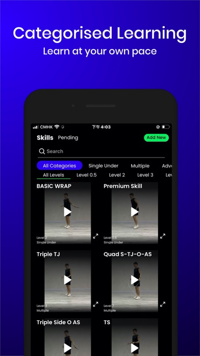 ROJU : Jump rope & Fitness app Screenshot