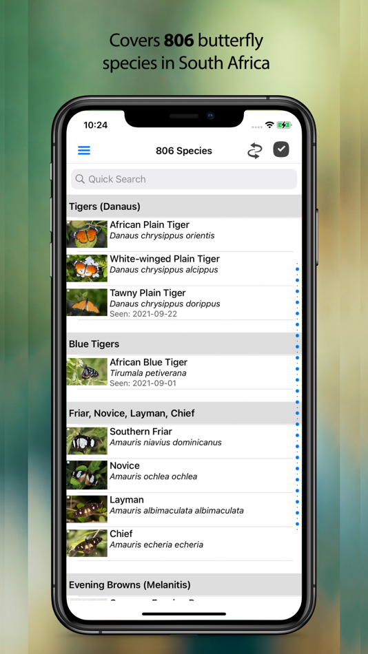 #1. Woodhall’s eButterflies RSA (iOS) بواسطة: mydigitalearth.com