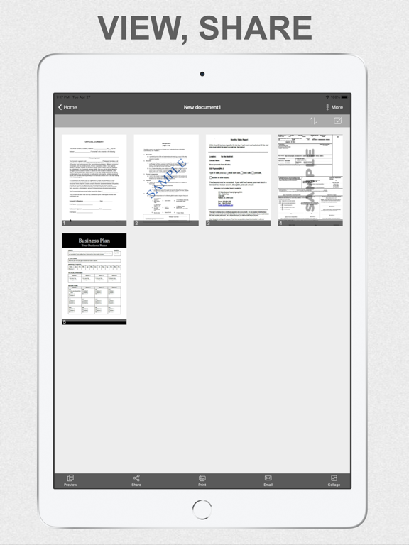 Screenshot #5 pour PDF Scanner: Document Scan App