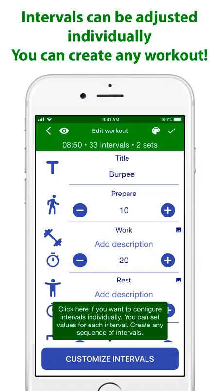 Tabata Timer: Interval Timer. screenshot 6 of 9