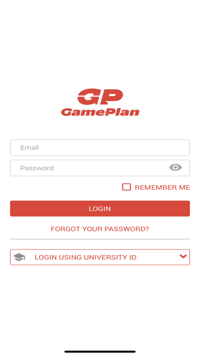 Game Plan Mobile Screenshot