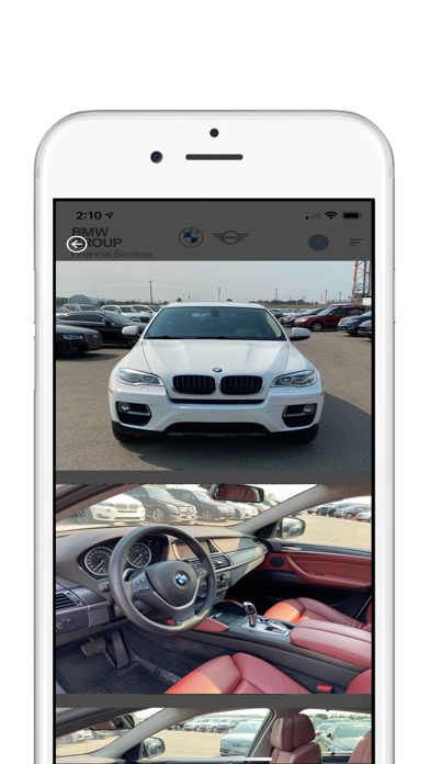 BMWFS Auction Direct Screenshot