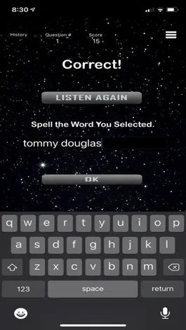 Game screenshot History - Comet Spelling apk