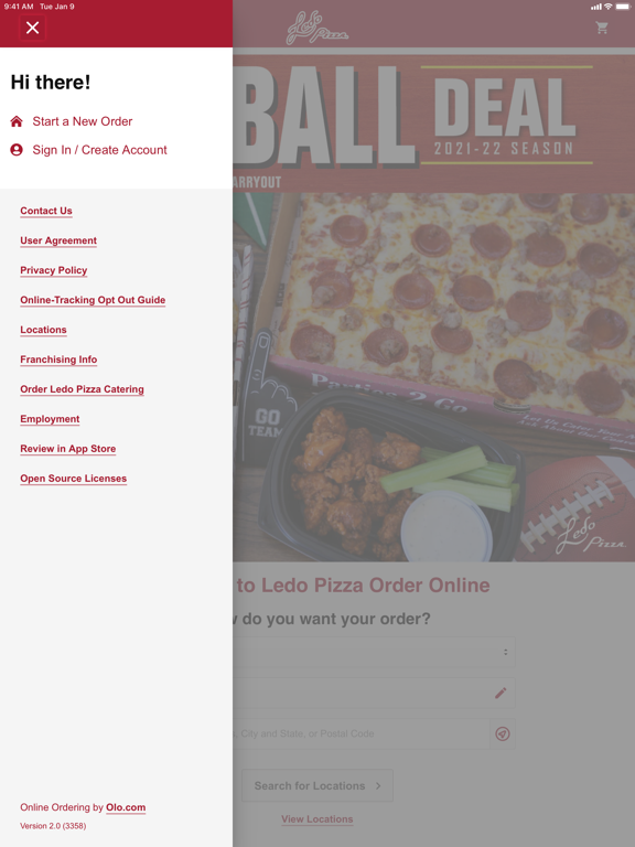 Screenshot #5 pour Ledo Pizza