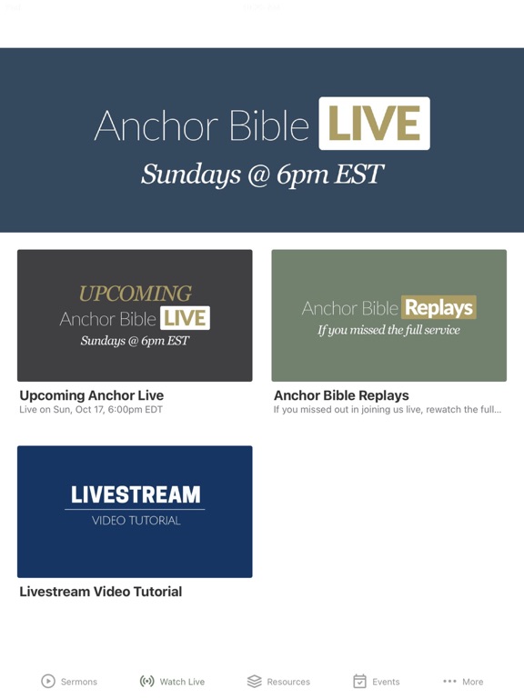Screenshot #5 pour Anchor Bible Church