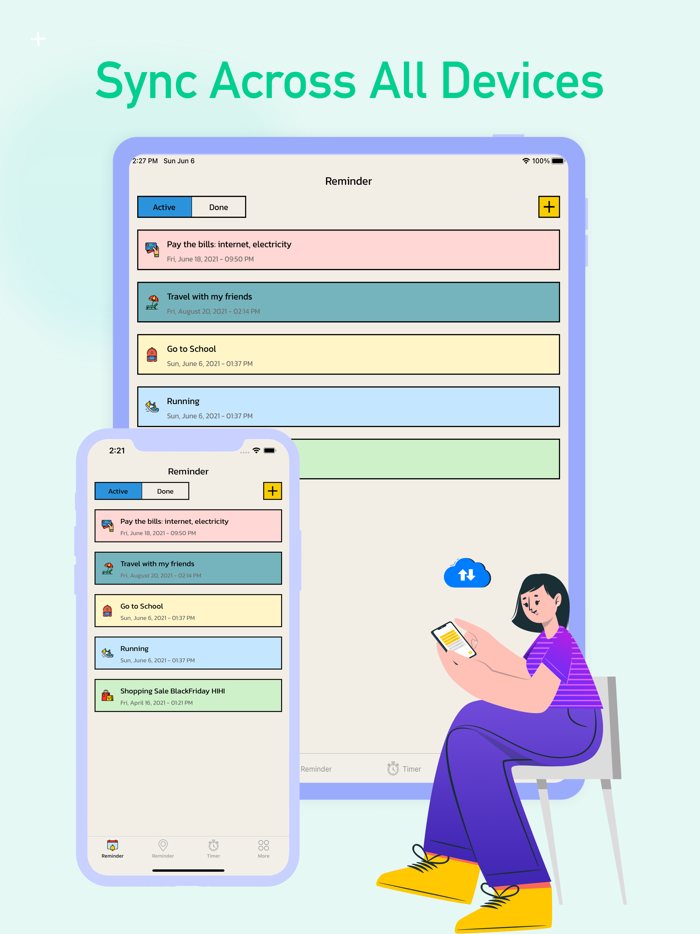 Due Alarms Reminders  Timers