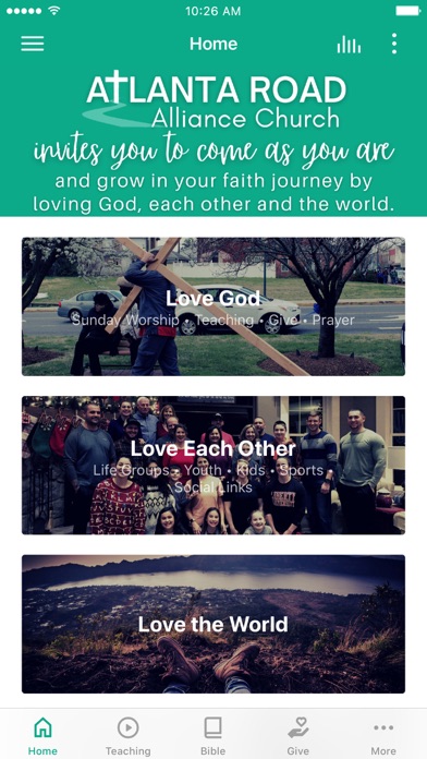 Atlanta Road Alliance Church Screenshot