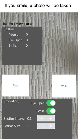 Game screenshot Smile-Shutter-Camera mod apk