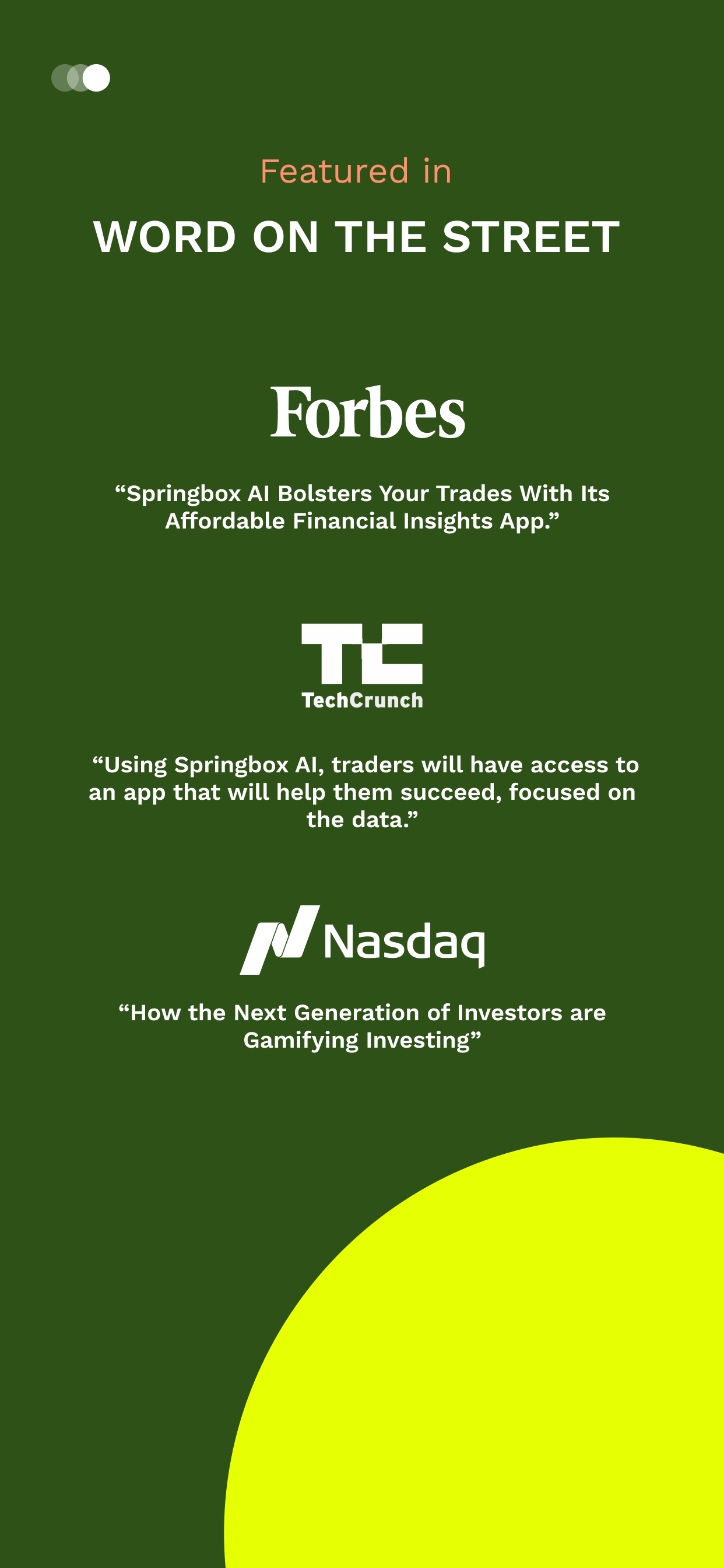 Stock Market AI by Springbox