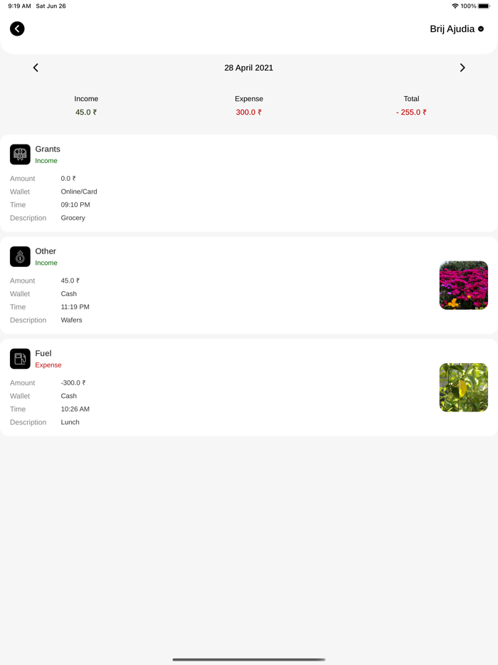 Your Wallet Expense Manager