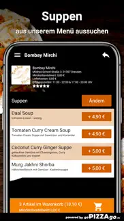 How to cancel & delete bombay mirchi dresden 1