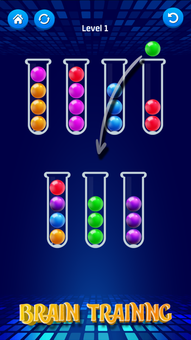 Ball Puzzle: Sort Color Ballsのおすすめ画像2