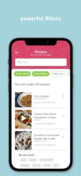 Game screenshot SuperCook Recipe By Ingredient hack