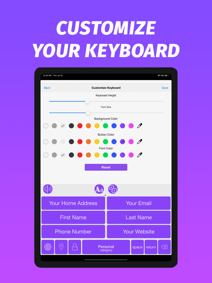 Phraseboard - Paste Keyboard