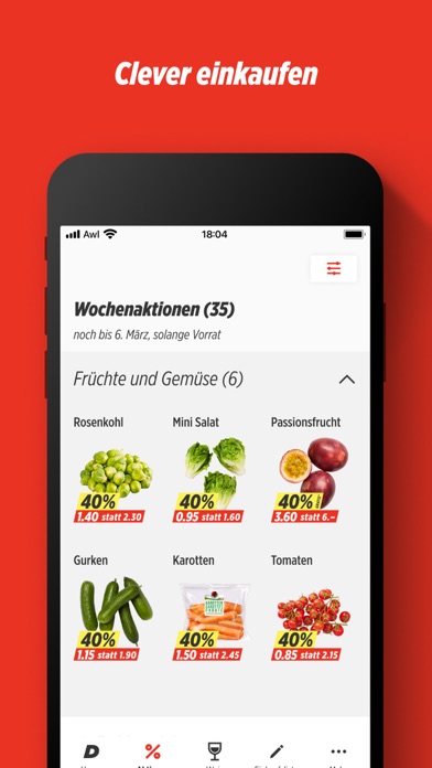 Denner – Aktionen und Weinshop Screenshot