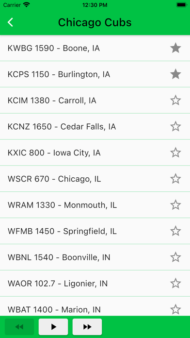 PlayBallRadio Screenshot