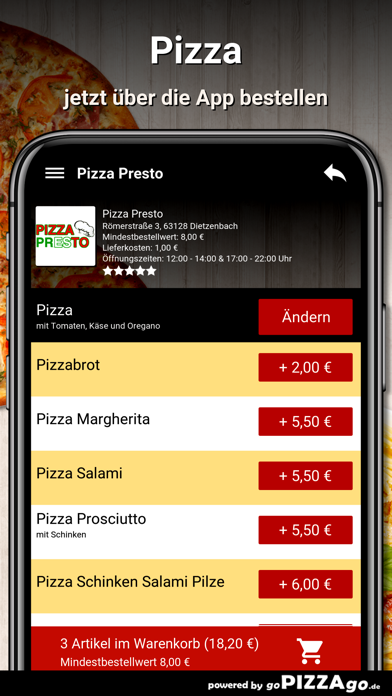 Pizza Presto Dietzenbach screenshot 5