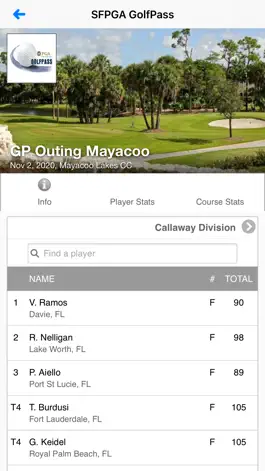 Game screenshot South Florida PGA GolfPass apk