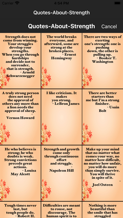 Quotes-About-Strength Screenshot