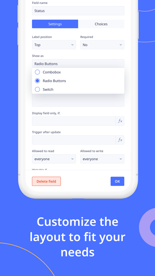 #5. Ninox Database for iPhone (iOS) 由: Ninox Software GmbH