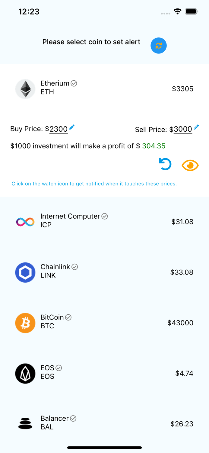 Cryptn - Crypto Notification