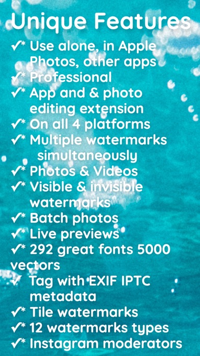 iWatermark+ Watermark Add Logo Screenshot