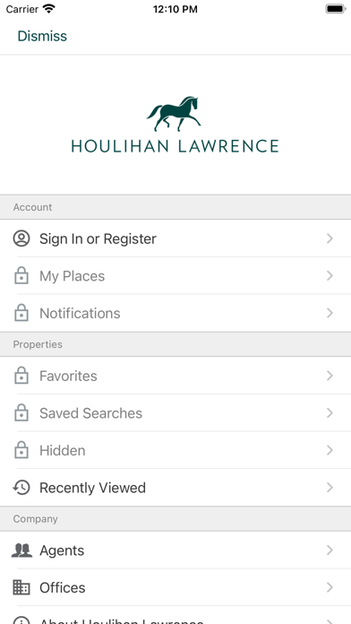 Houlihan Lawrence Real Estate Screenshot