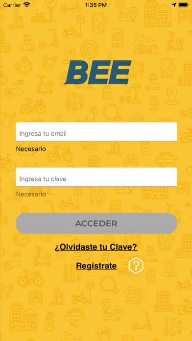 BEE Perú. Transporte eléctrico Screenshot