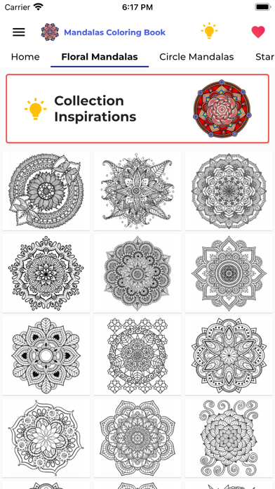 Mandalas Coloring Book Relax Screenshot