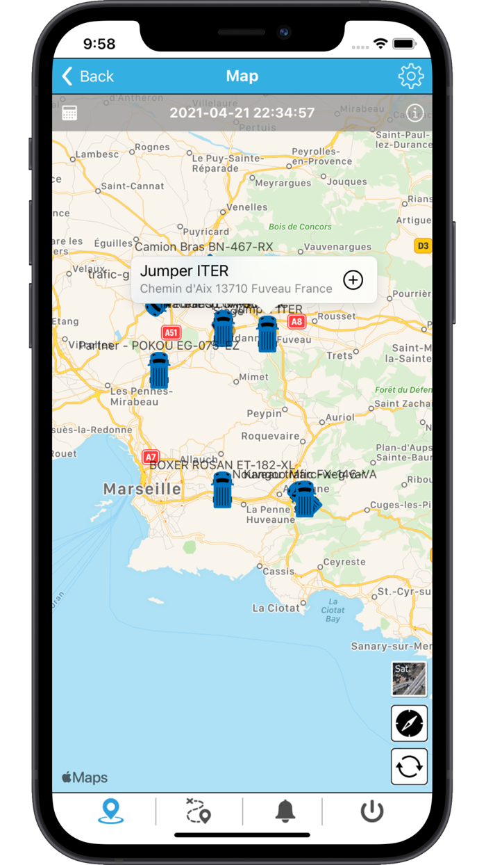 Media-Fleet.fr géolocalisation
