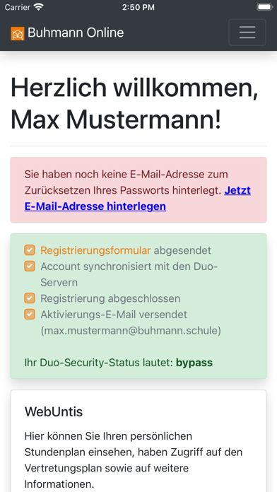 Dr. Buhmann Schule Screenshot 4 - AppWisp.com Dr. Buhmann Schule Screenshot 4 - AppWisp.com