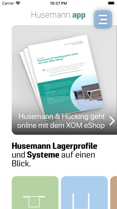 Husemann App Screenshot