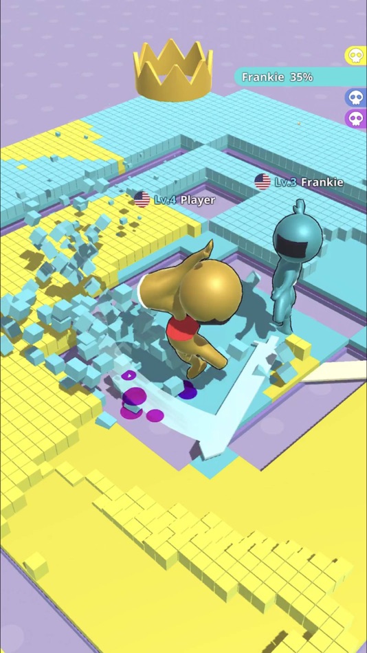 #1. Cut the Enemies.io (iOS) 由: Supercent, Inc.