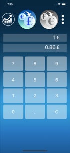 Euro to Gbp Pound Converter screenshot #1 for iPhone