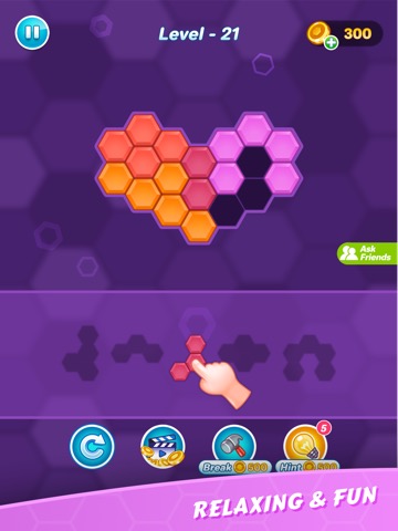 Hexa Puzzle Guruのおすすめ画像2