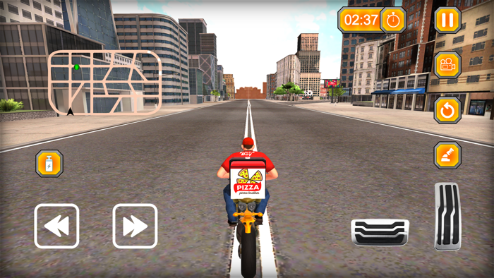 Fast Pizza Delivery Simulator