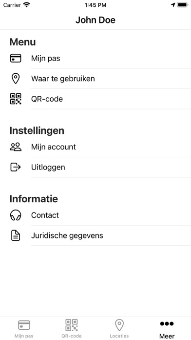 HorecaVoordeelPas Screenshot