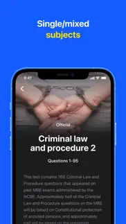 bar exam & mbe: bar prep iphone screenshot 4